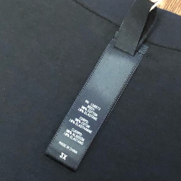 Skims Soot Black Twist Bikini Cheeky Panties Size 3X - Picture 8 of 9